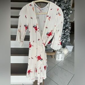 NWOT GAP RUFFLE FLORAL DRESS